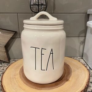 Rae Dunn Tea Canister